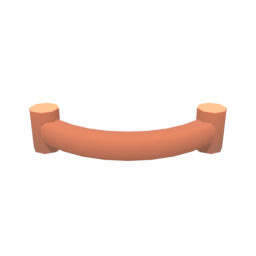 Fence Low Corner Curved